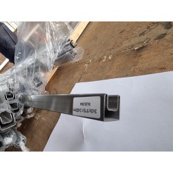 Slotted square pipe...